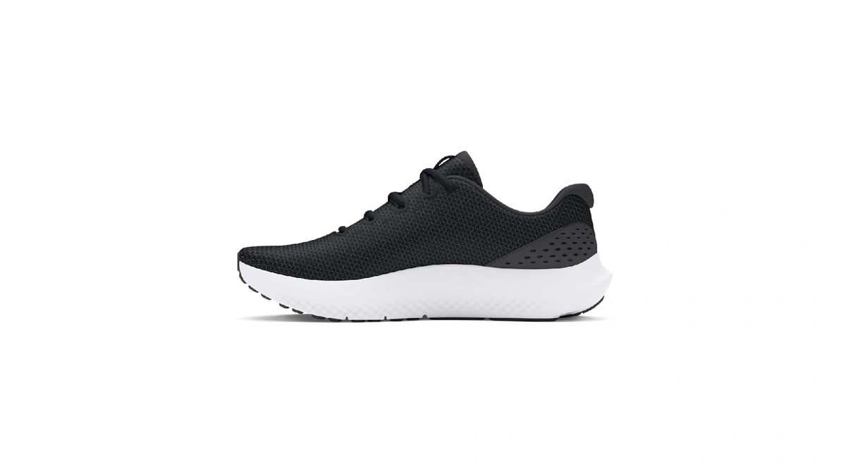 Under Armour Women's Charged Surge 4, (001) Black/anthracite/white, 5, Us