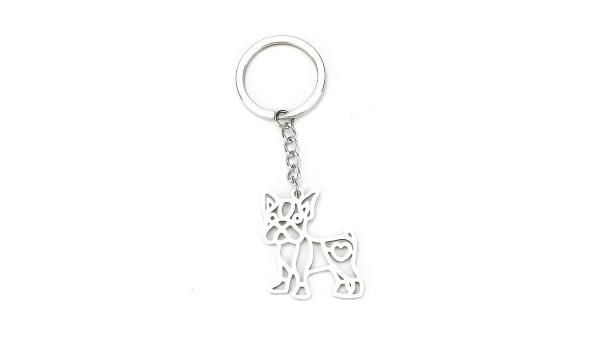 Mucoos French Bulldog Keychain Puppy Keycharm Gift For Pet Lovers