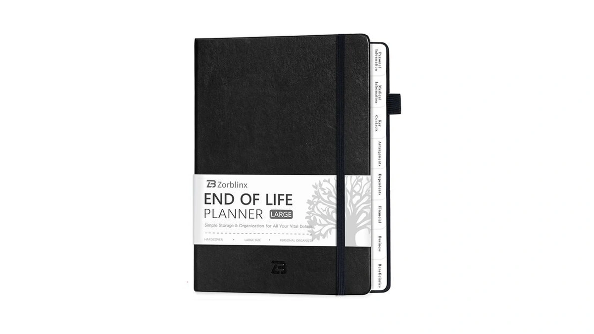End Of Life Planner B5 With Tabs - "i'm Dead