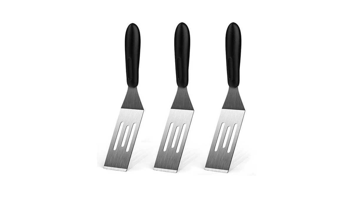 Small Spatula 3 Pieces, Metal Spatulas For Kitchen Use, Stainless