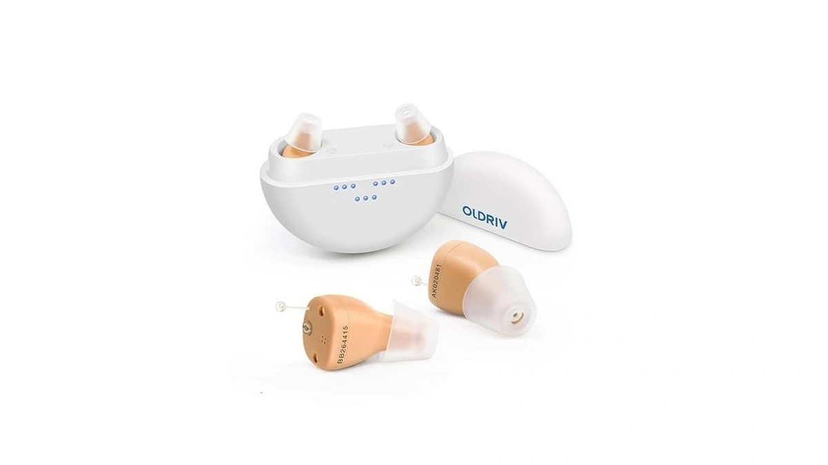 Oldriv 16 Channel Digital Hearing Aids, Rechargeable Hearing Aids For