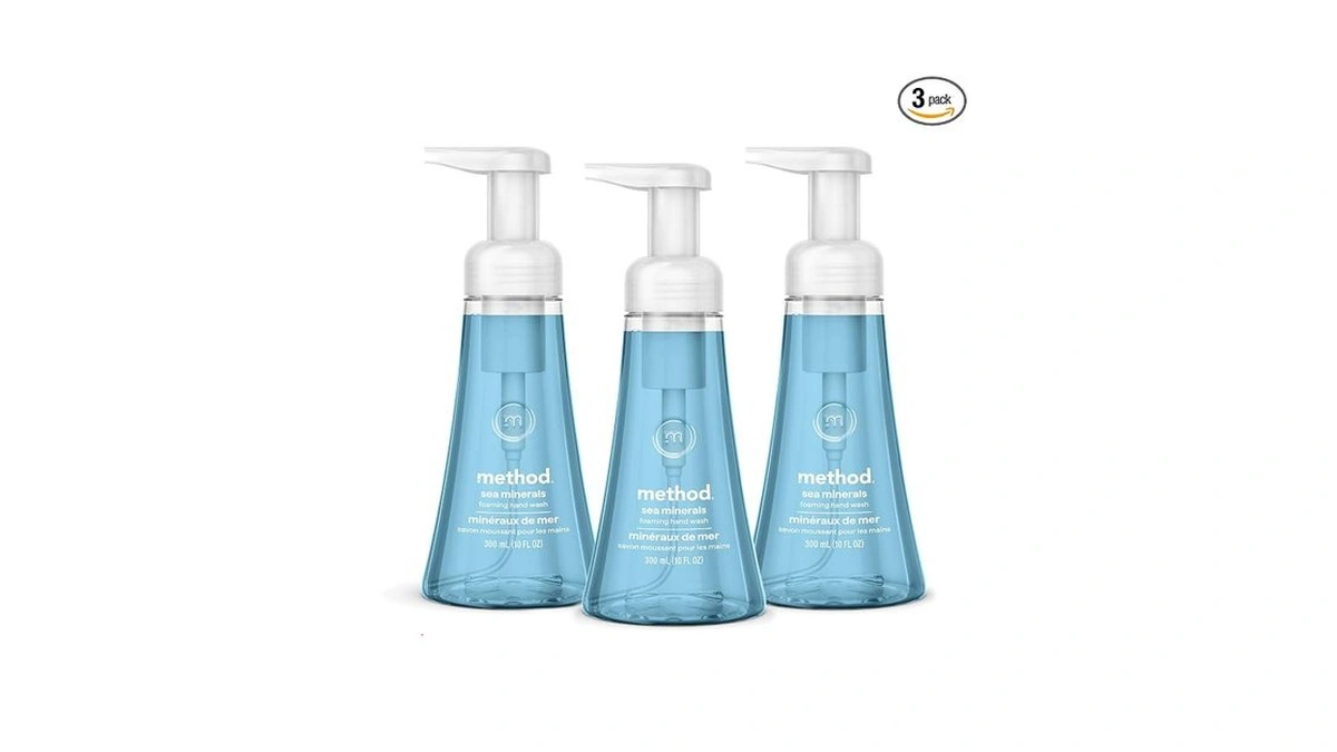 Method Foaming Hand Wash, Sea Minerals - Leaves Hands Feeling