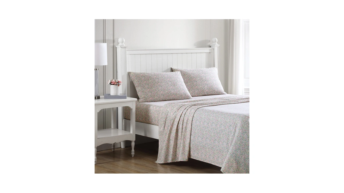 Laura Ashley – Twin Xl Sheet Set, Crisp & Lightweight