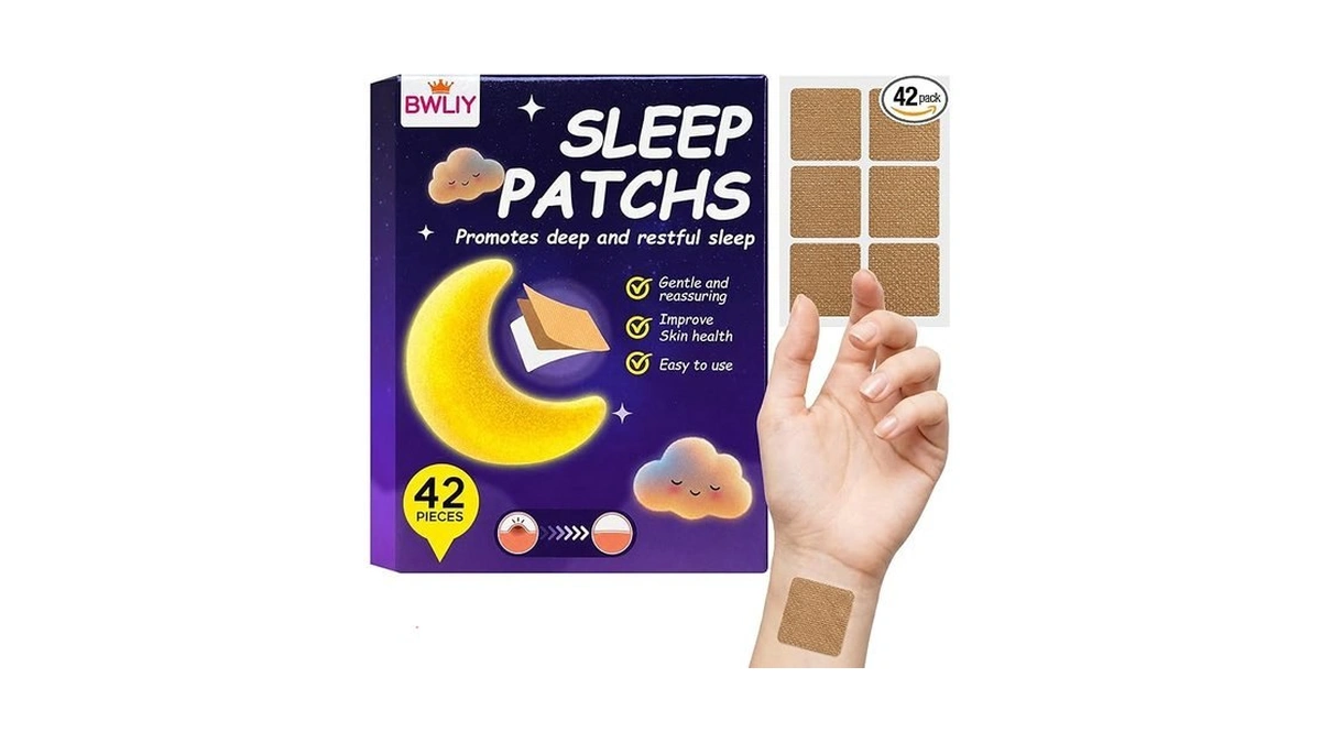 Bwliy Sleep Patches For Adults, 42 Patches Sleep Patche, Natural