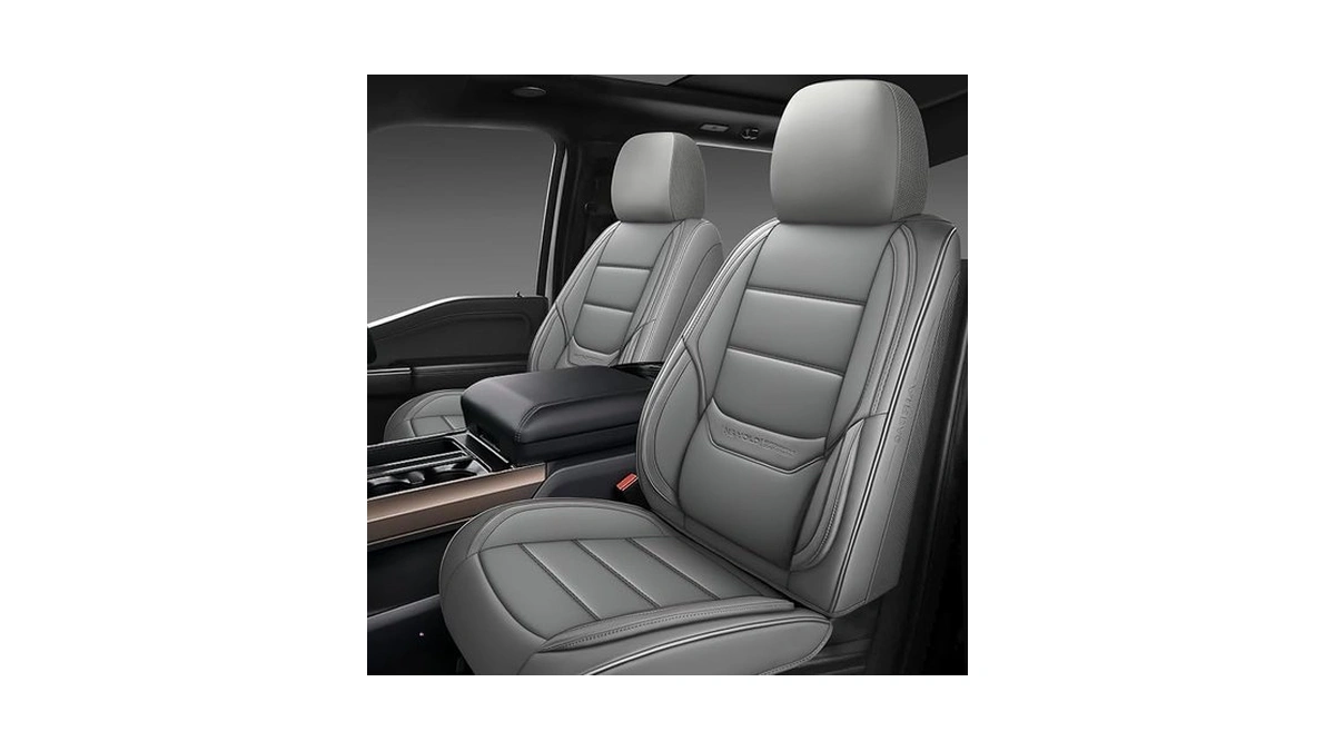 Ns Yolo Leather Car Seat Covers Front Pair,universal Fit For
