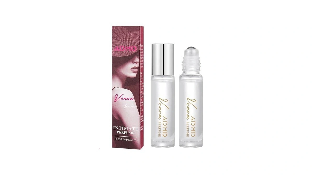 Admd Alcohol-free Perfume Roll On Ball Bearing Design, 10ml Long