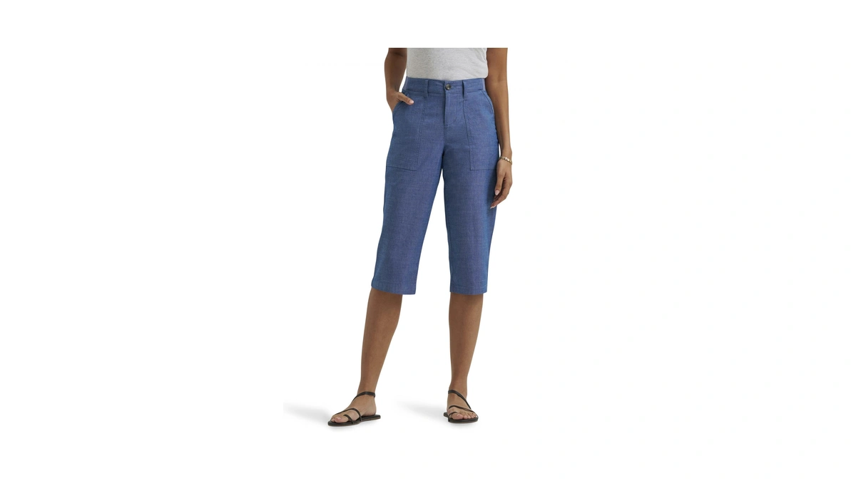 Lee Women's Ultra Lux Comfort With Flex-to-go Utility Skimmer Capri