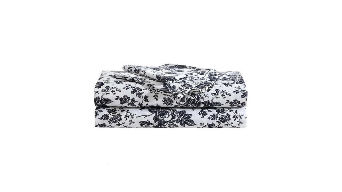 Betsey Johnson - King Bed Sheets, Soft & Lightweight Bedding,