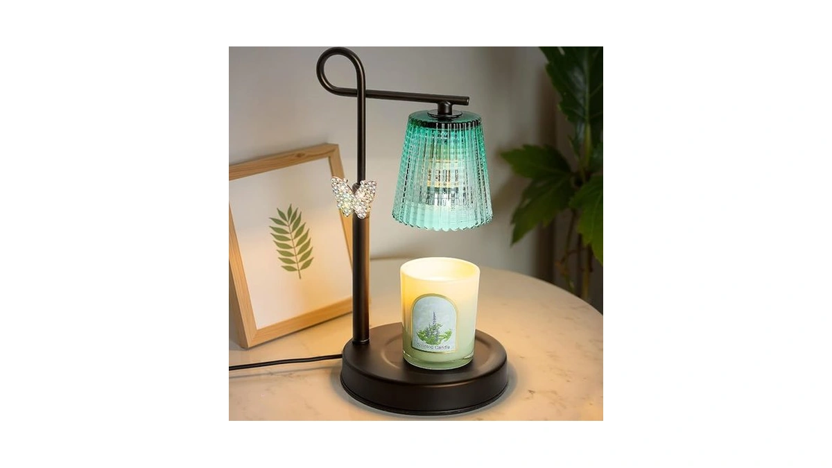 Share&care Candle Warmer Lamp - Valentine's Festive Metal Wax Melter