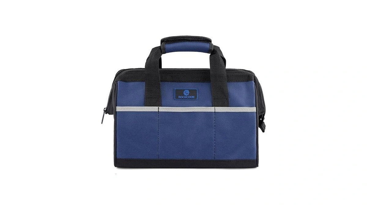 Rockcoon Tool Bag 13'', Wide Mouth Tool Organizer For Tool