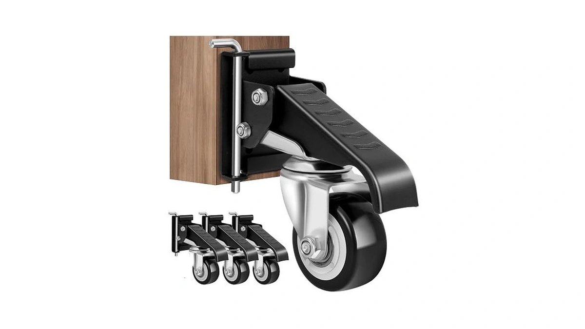 Spacecare Workbench Casters Kit 600lbs Heavy Duty Quick Release 2
