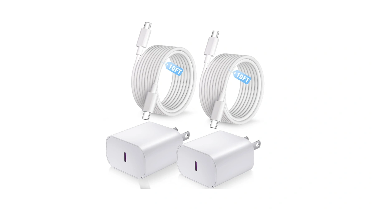 Iphone 17 16 15 Charger Fast Charging,2pack 10ft Usb C