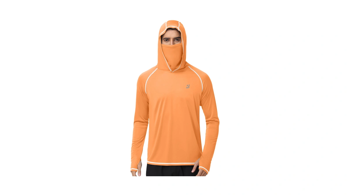 Roadbox Upf 50+ Fishing Shirts For Men, Long Sleeve Uv