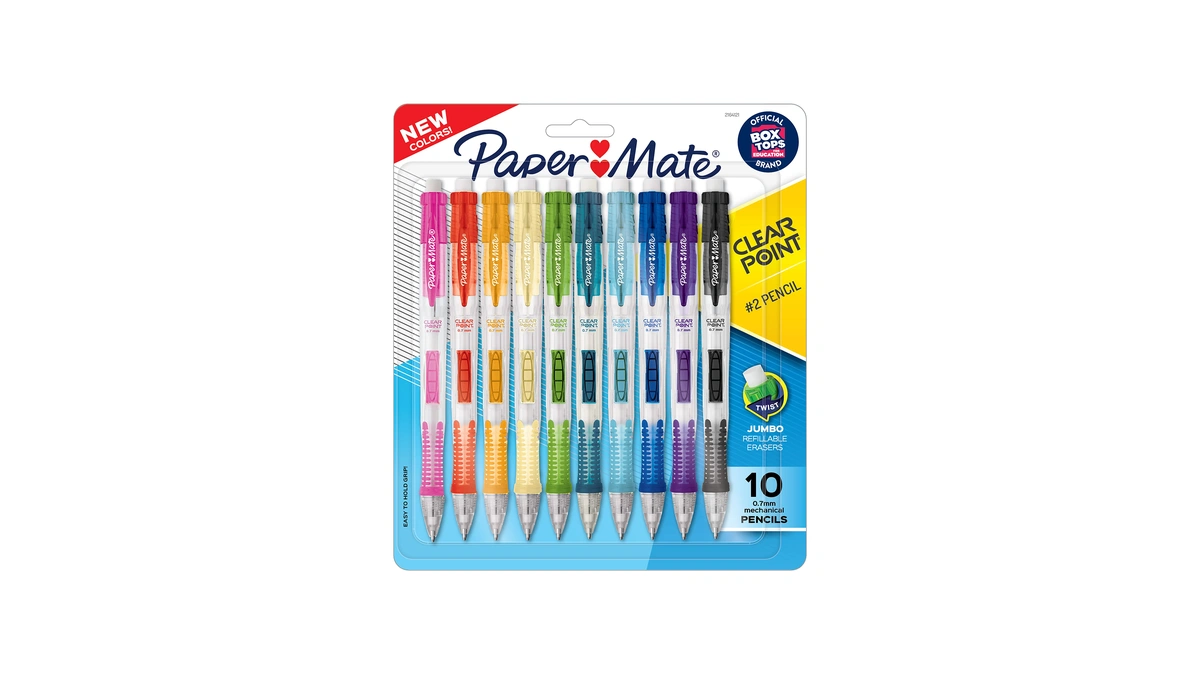 Paper Mate Clearpoint Mechanical Pencils, 0.7mm Hb #2 Pencil Lead,