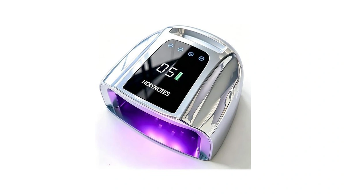 Uv Nail Lamp, 96w Cordless Professional Rechargeable Uv Led Portable