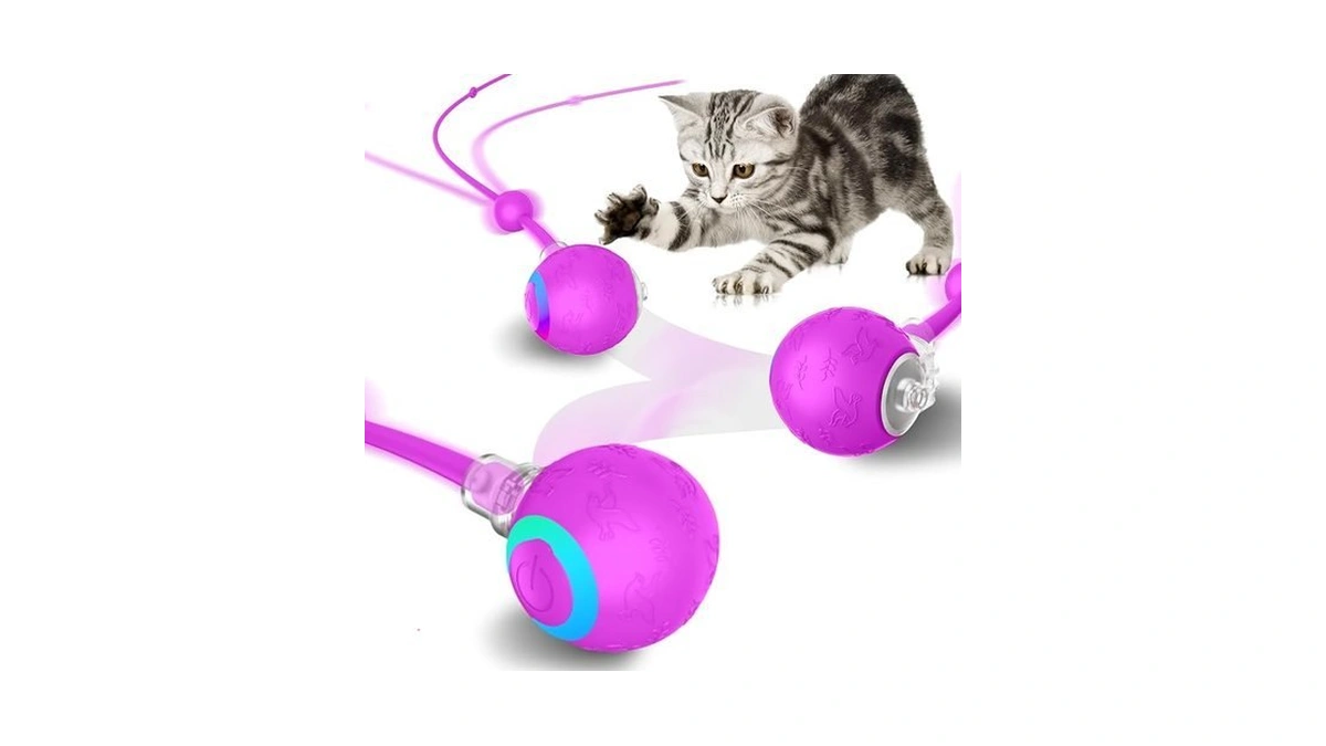 Hipibbo Smart Interactive Cat Dog Toys, Automatic Pet Toys For