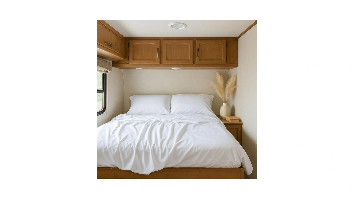 Shreem Linen Rv Bunk Sheets 28x75, 100% Egyptian Cotton 4-piece