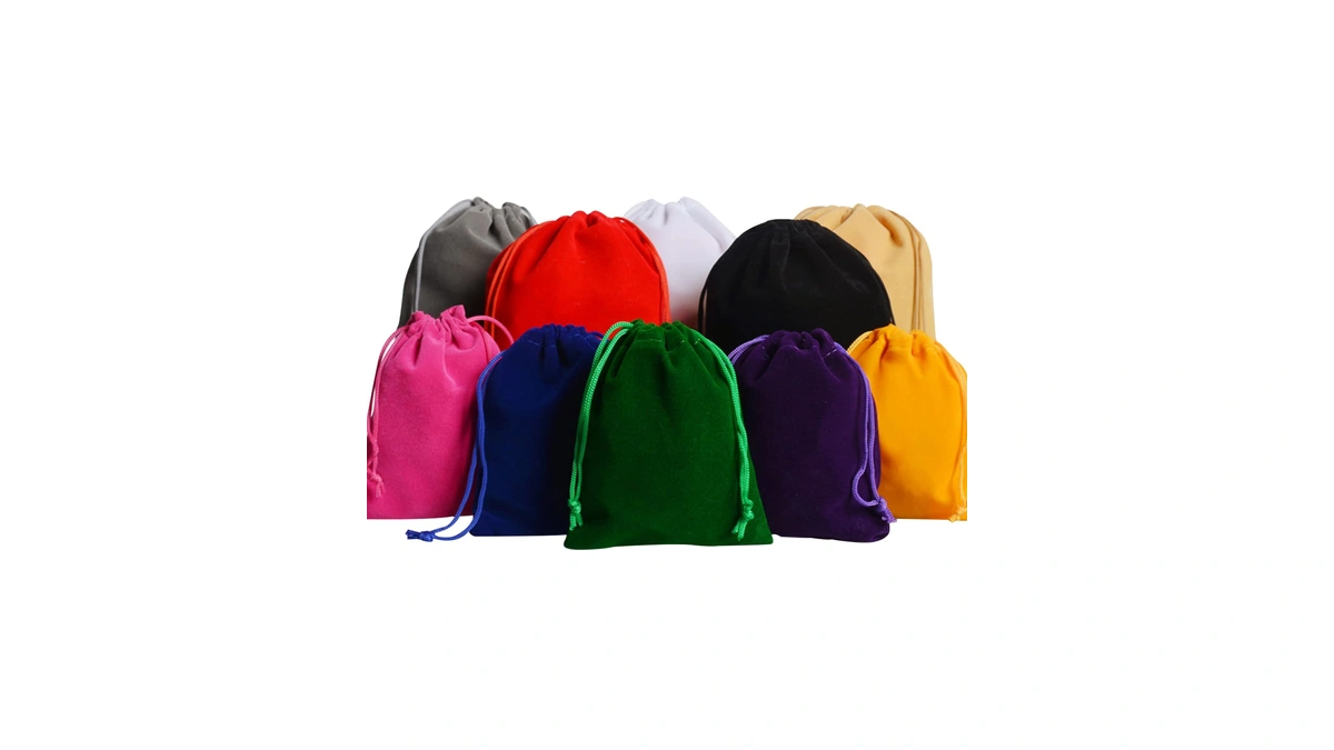 Petunny 30 Pcs Velvet Drawstring Bags, 3.93" X 4.72" Velvet
