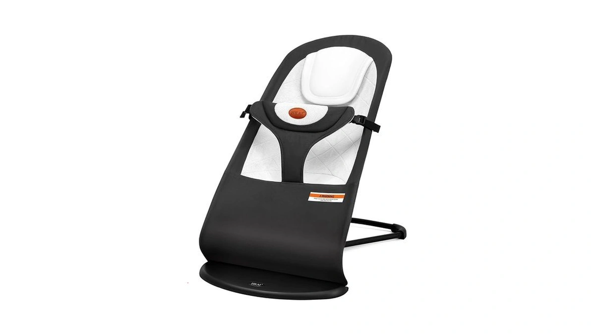 Hkai Baby Bouncer Seat For Babies 0-12 Months, Portable Infant