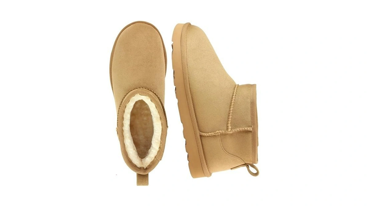 Amazing Cosy Women's Winter Mini Ankle Boots, Short Snow Booties