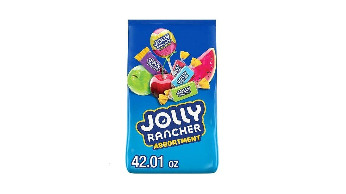 Jolly Rancher Assorted Fruit Flavored Candy Bulk Bag, 42.01 Oz