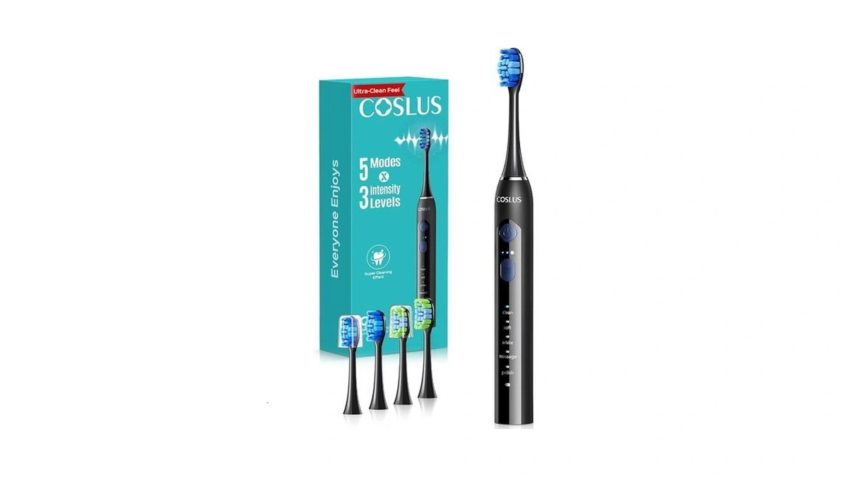 Coslus C30 Electric Toothbrush For Adults, Effective Yet Gentle Ultra-clean