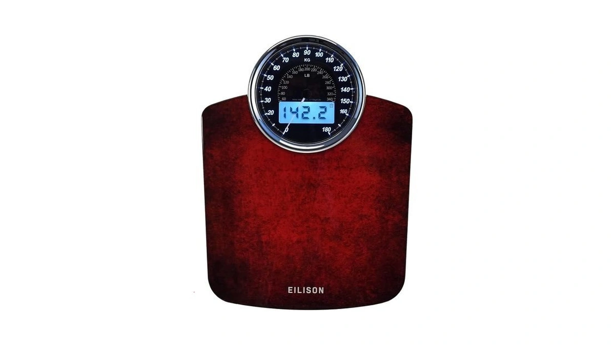 Eilison Highly Advance 2-in-1 Digital & Analog Weighing Scale For
