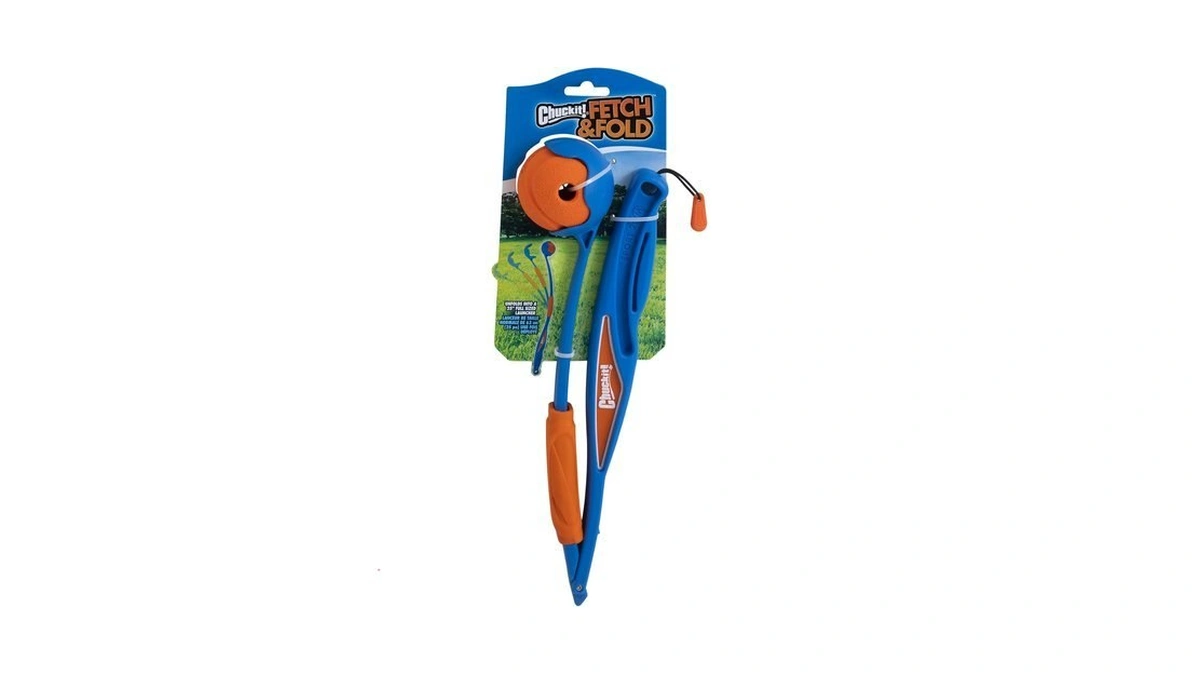 Chuckit! Fetch & Fold Mini 18m Dog Ball Launcher -