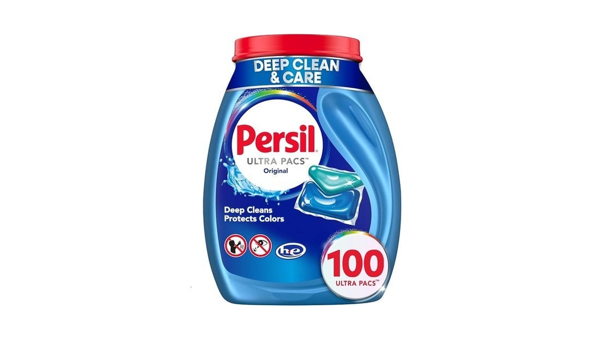 Persil Ultra Pacs Original Everyday Clean Laundry Detergent, 100 Count,