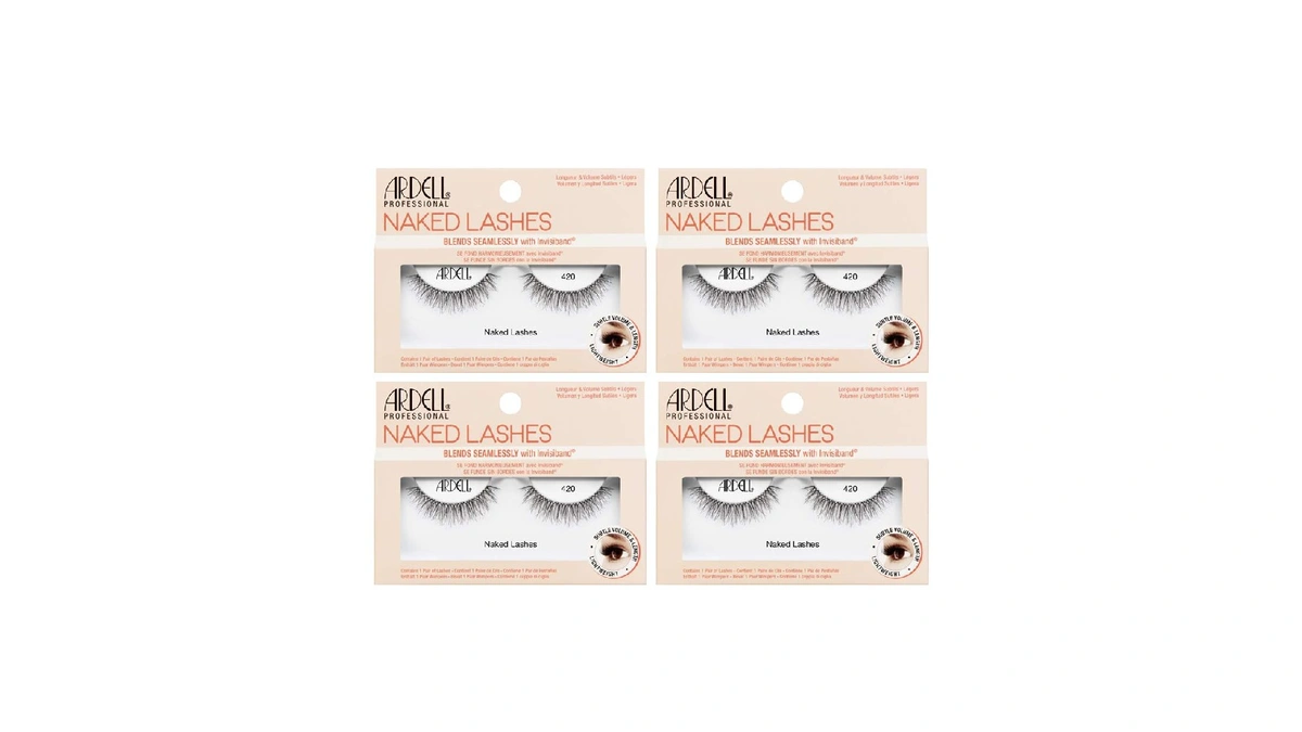 Ardell Naked Lashes 420 – Lightweight Natural Look False Eyelashes,