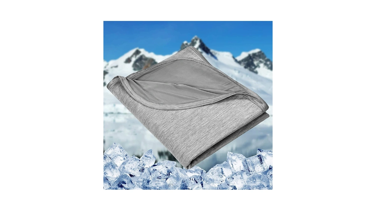 Homfine Cooling Blankets For Hot Sleepers - Summer Blanket Thin