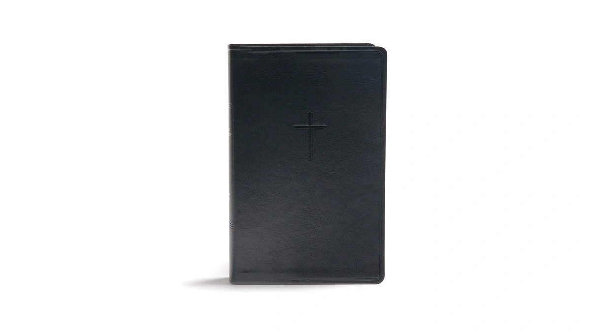 Csb Everyday Study Bible, Black Leathertouch, Black Letter, Study Notes,