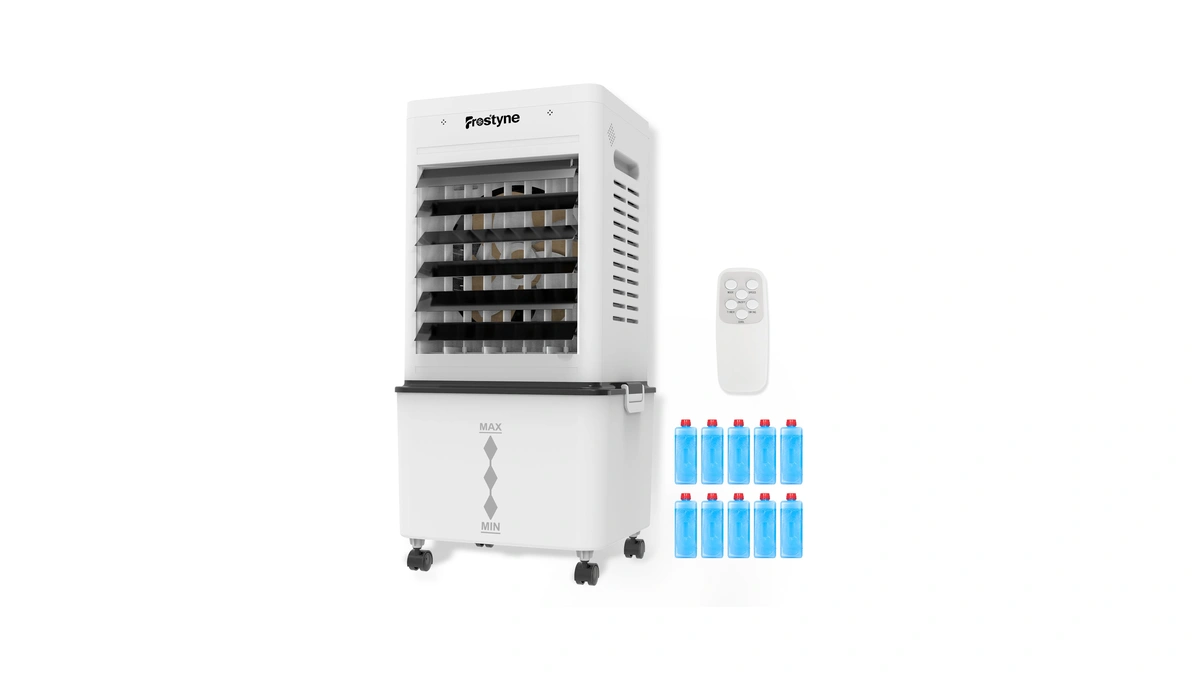 Frostyne Portable Evaporative Air Cooler W/humidifier β 3ga Water Tank,