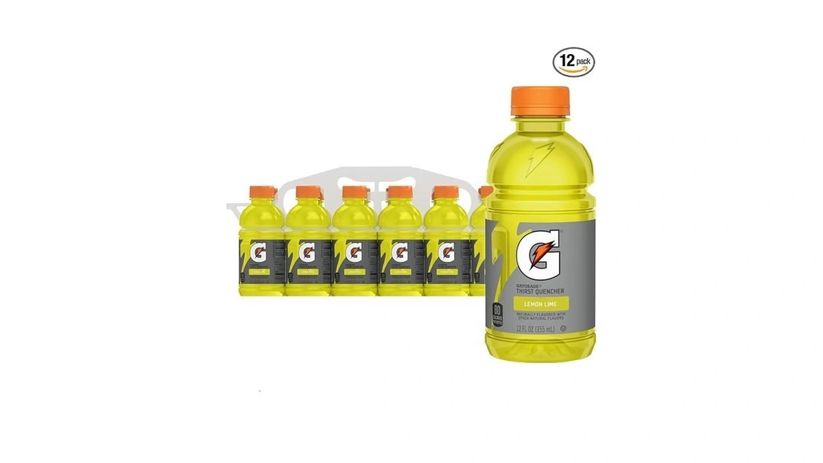 Gatorade Thirst Quencher, Lemon-lime, 12 Fl Oz (pack Of 12)