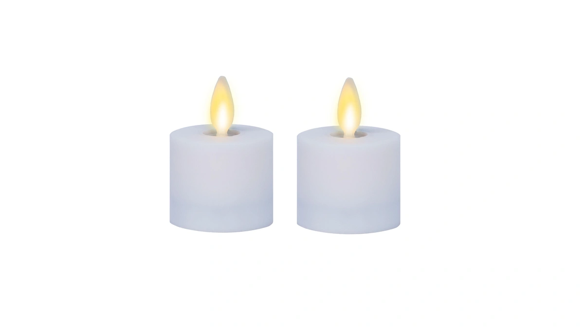 Luminara Moving Flame Led Flameless Tealight (1.4" X 2") Remote
