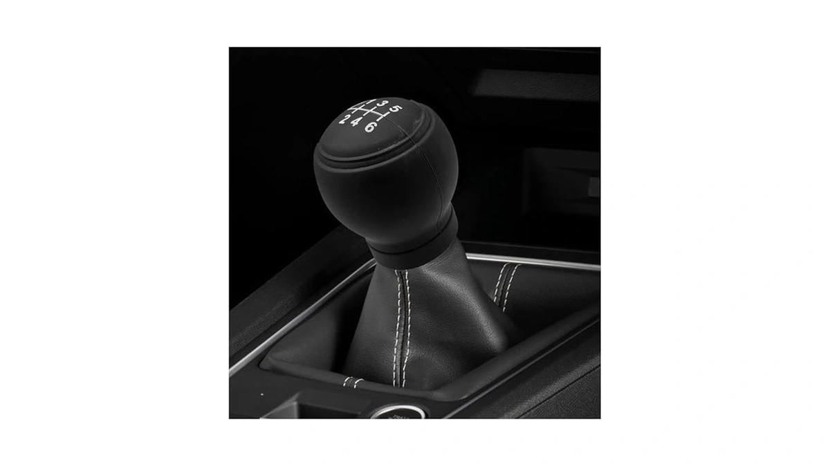 Kpfileh Car Gear Shift Knob Cover, 6-speed Gear Shifter Stick