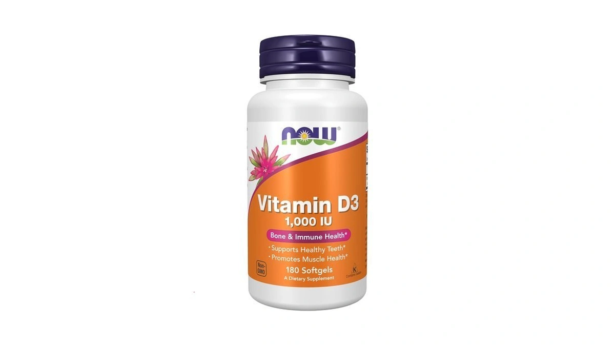 Now Supplements, Vitamin D-3 1,000 Iu, High Potency, Structural Support*,
