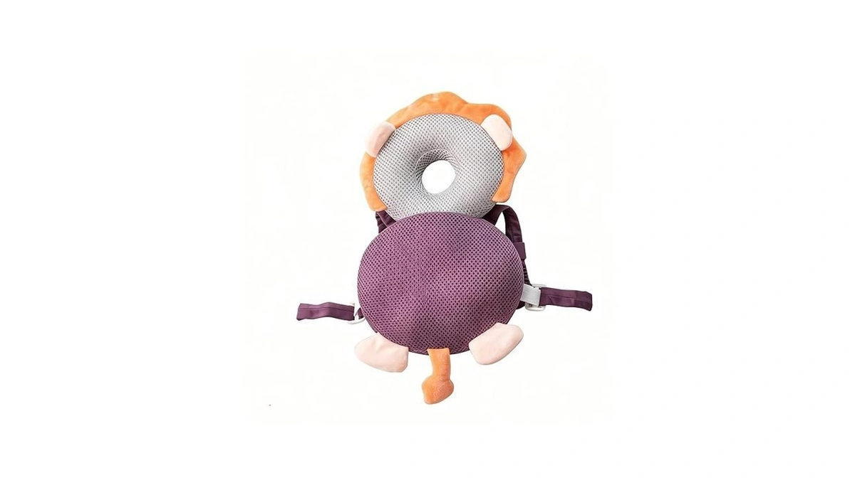 Baby Head Protector Cushion Backpack For Walking & Crawling (mesh