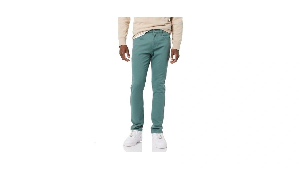 Amazon Essentials Men's Skinny-fit Stretch Jean - Discontinued Colors, Sage