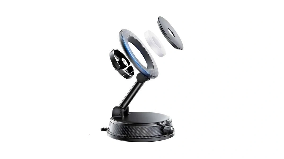 Aromatherapy Magnetic Car Phone Mount, Built-in Strong N52 Magnet, Reusable