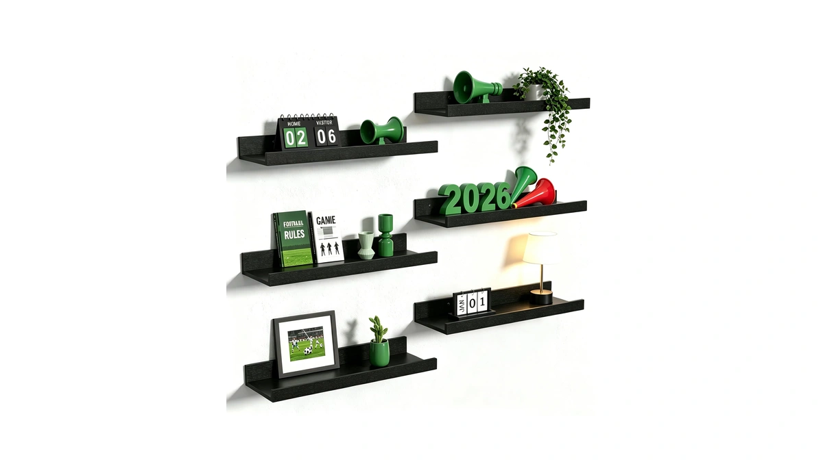 Upsimples Floating Shelves For Wall, Wall Shelves For Decor Storage