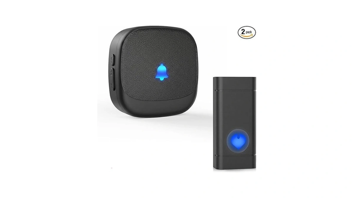 Doorbell Wireless Classroom Doorbell, 1000ft Range 58 Ringtones 5 Volume