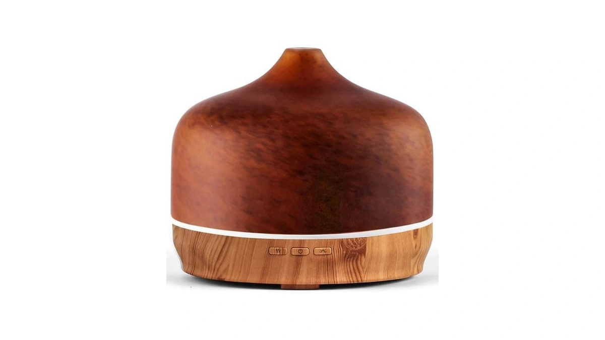 Porseme 500ml Glass Essential Oil Diffuser Aromatherapy Ultrasonic Cool Mist