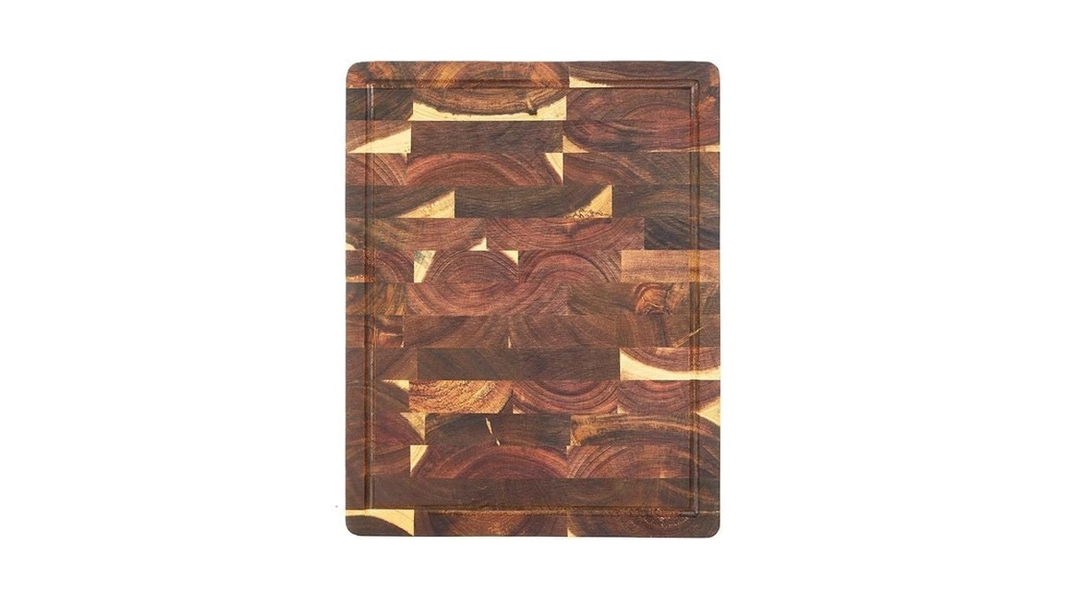 Thick Walnut Wood Cutting Boards For Kitchen, Grain Chopping Board