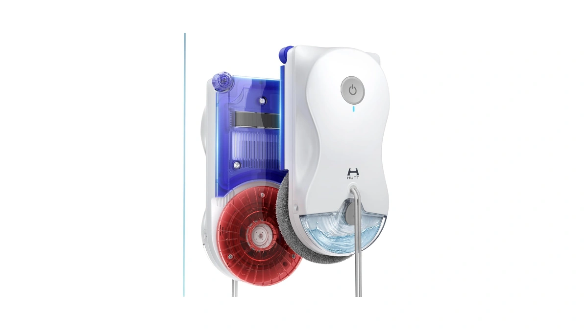 Hutt Window Cleaning Robot, 6500pa Strong Suction Robot Window Cleaner