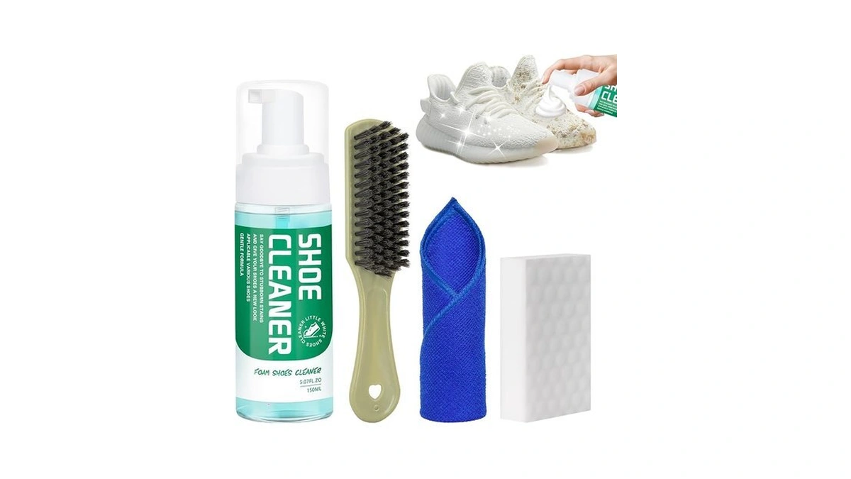 White Shoe Cleaner Kit (green)