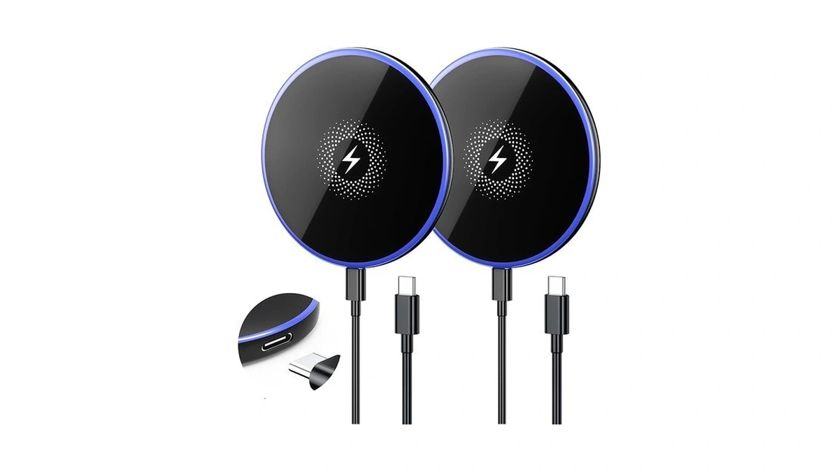 Wireless Charger 2pack 6ft 15w Samsung Magnetic Wireless Charger Fast