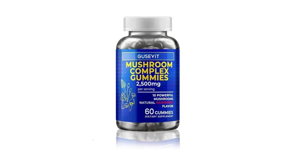 Gusevit, Mushroom Gummies, 10 Super Mushrooms For Immune Support, Focus