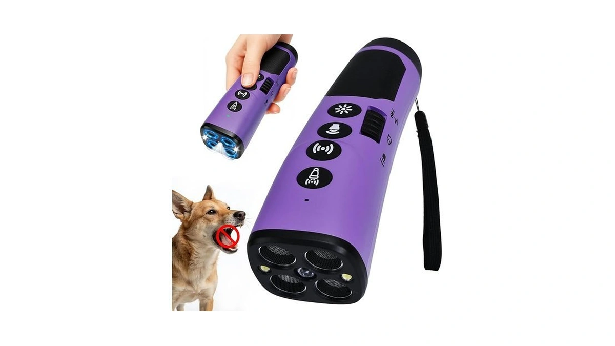 4x Ultrasonic Dog Bark Deterrent Device, 2026 Newest Stop Neighbors