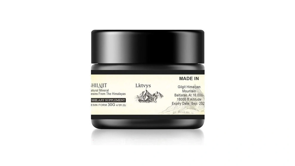 Lktvys Shilajit Resin From Himalayan Mountains – 500 Mg Per